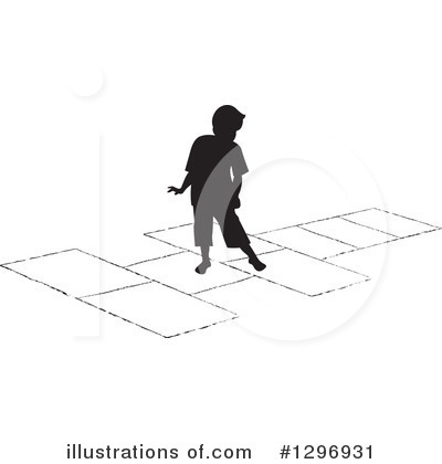 Royalty-Free (RF) Hopscotch Clipart Illustration by Lal Perera - Stock Sample #1296931