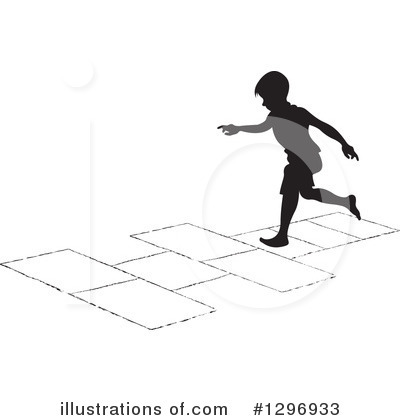 Royalty-Free (RF) Hopscotch Clipart Illustration by Lal Perera - Stock Sample #1296933