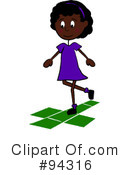 Hopscotch Clipart #94316 by Pams Clipart