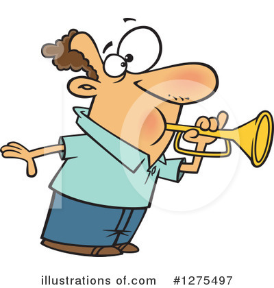 Trumpet Clipart #1275497 by toonaday
