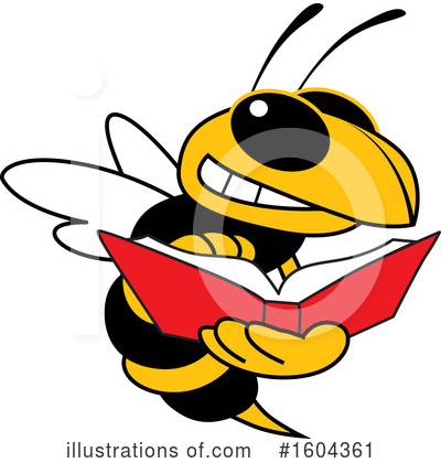 Yellow Jacket Clipart #1604361 by Mascot Junction