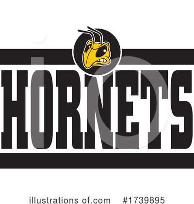 Royalty-Free (RF) Hornet Clipart Illustration by Johnny Sajem - Stock Sample #1739895