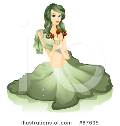 Royalty-Free (RF) Horoscope Woman Clipart Illustration by BNP Design Studio - Stock Sample #87695