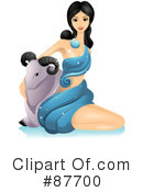 Horoscope Woman Clipart #87700 by BNP Design Studio