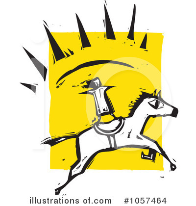Royalty-Free (RF) Horse Clipart Illustration by xunantunich - Stock Sample #1057464