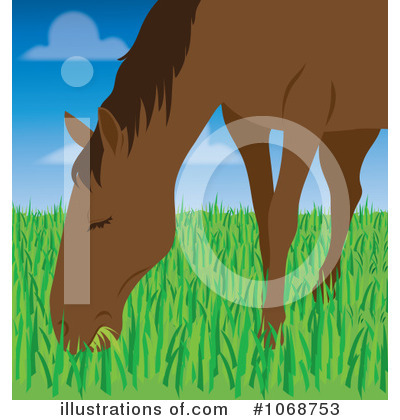 Royalty-Free (RF) Horse Clipart Illustration by Rosie Piter - Stock Sample #1068753