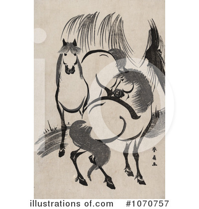 Royalty-Free (RF) Horse Clipart Illustration by JVPD - Stock Sample #1070757