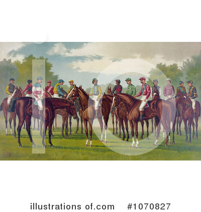 Royalty-Free (RF) Horse Clipart Illustration by JVPD - Stock Sample #1070827