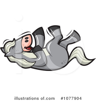 Royalty-Free (RF) Horse Clipart Illustration by jtoons - Stock Sample #1077904