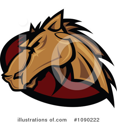 Royalty-Free (RF) Horse Clipart Illustration by Chromaco - Stock Sample #1090222