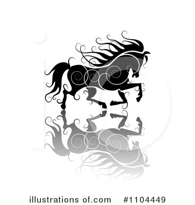 Horses Clipart #1104449 by merlinul
