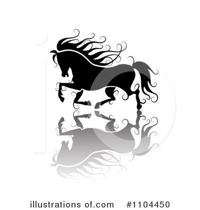 Horses Clipart #1104450 by merlinul