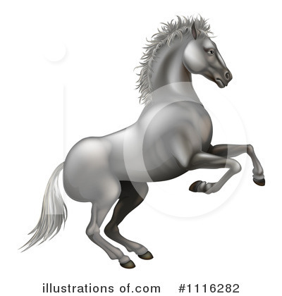 Royalty-Free (RF) Horse Clipart Illustration by AtStockIllustration - Stock Sample #1116282