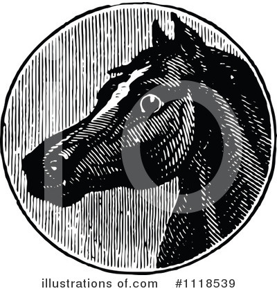 Horse Clipart #1118539 by Prawny Vintage