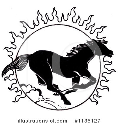 Horse Clipart #1135127 by LoopyLand
