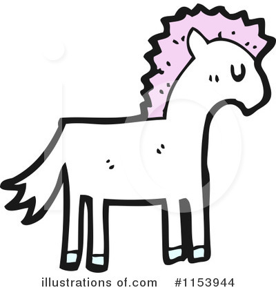 Royalty-Free (RF) Horse Clipart Illustration by lineartestpilot - Stock Sample #1153944