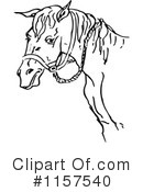 Horse Clipart #1157540 by Prawny Vintage