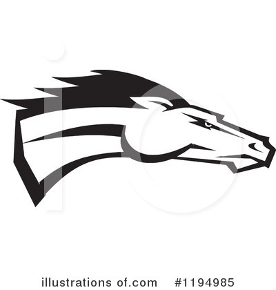 Royalty-Free (RF) Horse Clipart Illustration by Johnny Sajem - Stock Sample #1194985