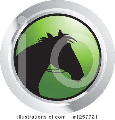 Royalty-Free (RF) Horse Clipart Illustration by Lal Perera - Stock Sample #1257721