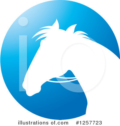 Royalty-Free (RF) Horse Clipart Illustration by Lal Perera - Stock Sample #1257723