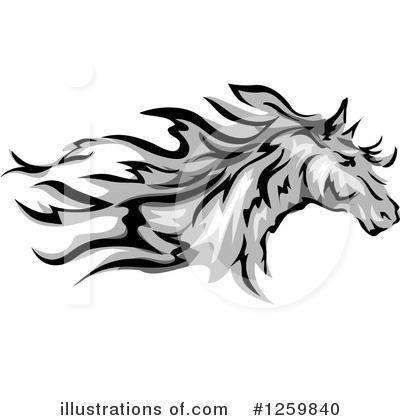 Royalty-Free (RF) Horse Clipart Illustration by BNP Design Studio - Stock Sample #1259840