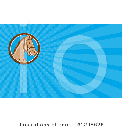 Royalty-Free (RF) Horse Clipart Illustration by patrimonio - Stock Sample #1298626