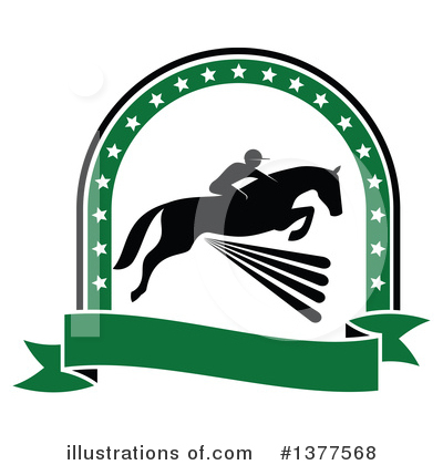 Jockey Clipart #1377568 by Vector Tradition SM