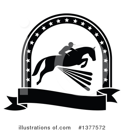 Jockey Clipart #1377572 by Vector Tradition SM