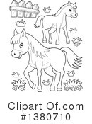 Horse Clipart #1380710 by visekart