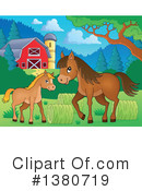 Horse Clipart #1380719 by visekart