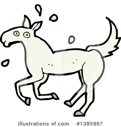 Royalty-Free (RF) Horse Clipart Illustration by lineartestpilot - Stock Sample #1385967