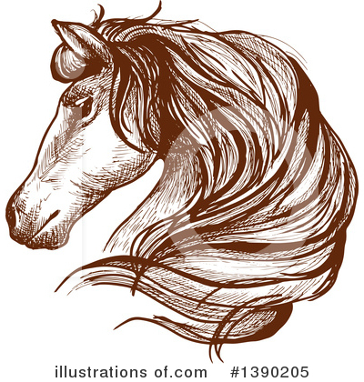 Mustang Clipart #1390205 by Vector Tradition SM