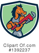 Horse Clipart #1392237 by patrimonio