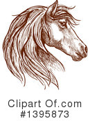 Horse Clipart #1395873 by Vector Tradition SM