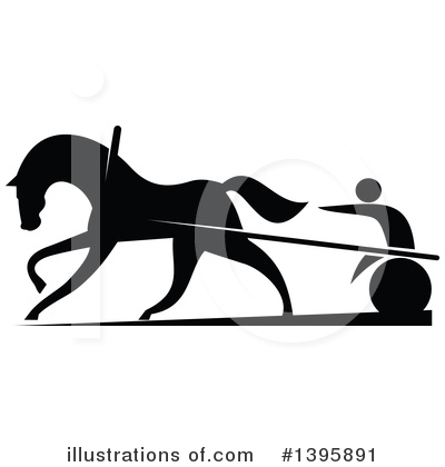 Jockey Clipart #1395891 by Vector Tradition SM
