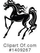 Horse Clipart #1409267 by Vector Tradition SM