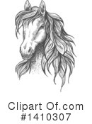 Horse Clipart #1410307 by Vector Tradition SM