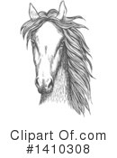 Horse Clipart #1410308 by Vector Tradition SM