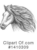 Horse Clipart #1410309 by Vector Tradition SM