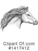 Horse Clipart #1417412 by Vector Tradition SM