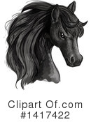 Horse Clipart #1417422 by Vector Tradition SM