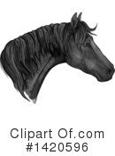 Horse Clipart #1420596 by Vector Tradition SM