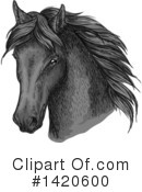 Horse Clipart #1420600 by Vector Tradition SM