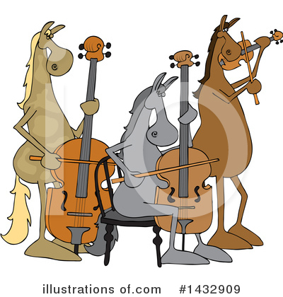 Royalty-Free (RF) Horse Clipart Illustration by djart - Stock Sample #1432909