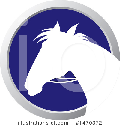 Royalty-Free (RF) Horse Clipart Illustration by Lal Perera - Stock Sample #1470372