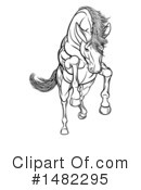 Horse Clipart #1482295 by AtStockIllustration