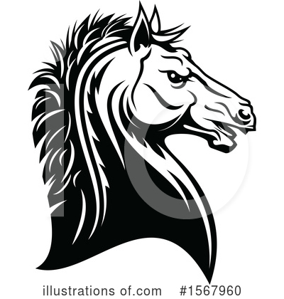 Royalty-Free (RF) Horse Clipart Illustration by Vector Tradition SM - Stock Sample #1567960