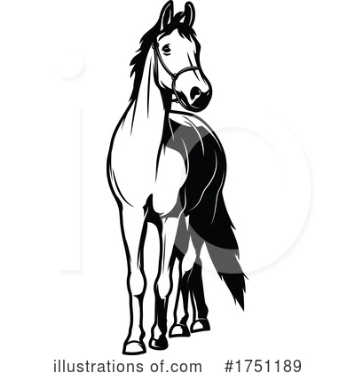 Royalty-Free (RF) Horse Clipart Illustration by Vector Tradition SM - Stock Sample #1751189