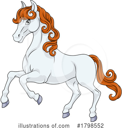 Royalty-Free (RF) Horse Clipart Illustration by AtStockIllustration - Stock Sample #1798552
