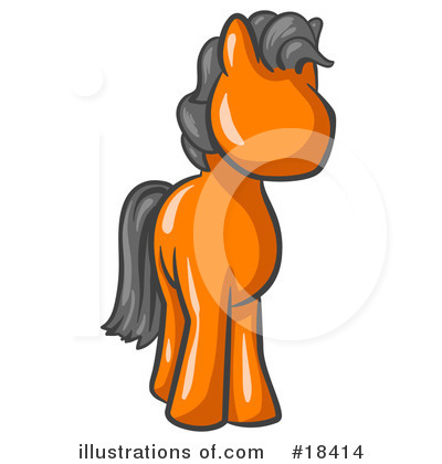 Royalty-Free (RF) Horse Clipart Illustration by Leo Blanchette - Stock Sample #18414